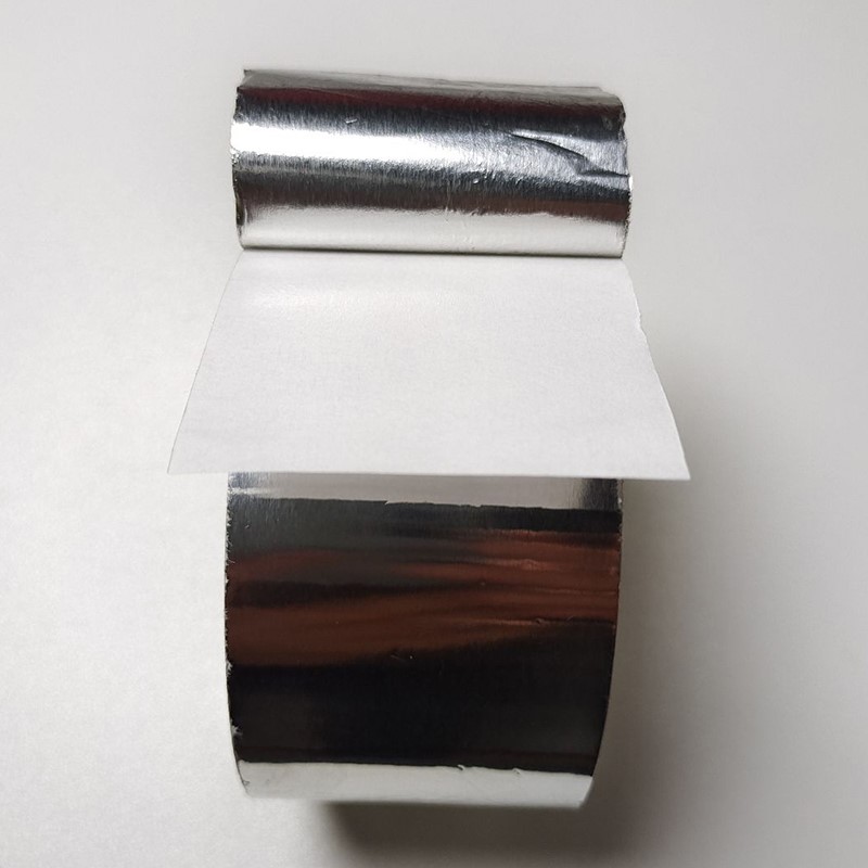 Af501-50-Micron-Heat-Insulation-Sealing-Wrapping-Aluminum-Foil-Tape 2 Af501-50-Micron-Heat-Insulation-Sealing-Wrapping-Aluminum-Foil-Tape 2